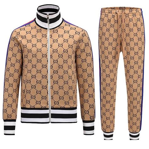 track suits for men gucci|cheap Gucci tracksuit men.